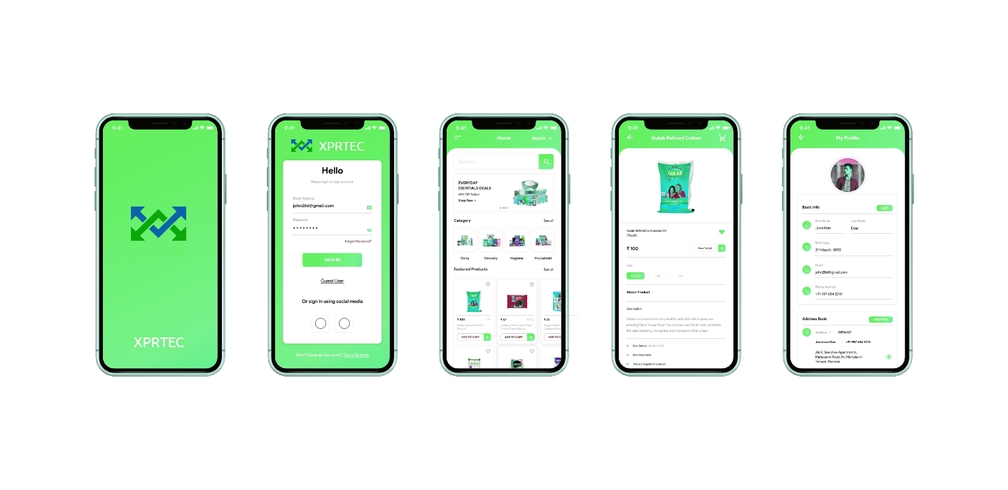 Grocery Shopping Application
